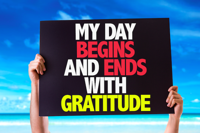 My Day Begins and Ends with Gratitude