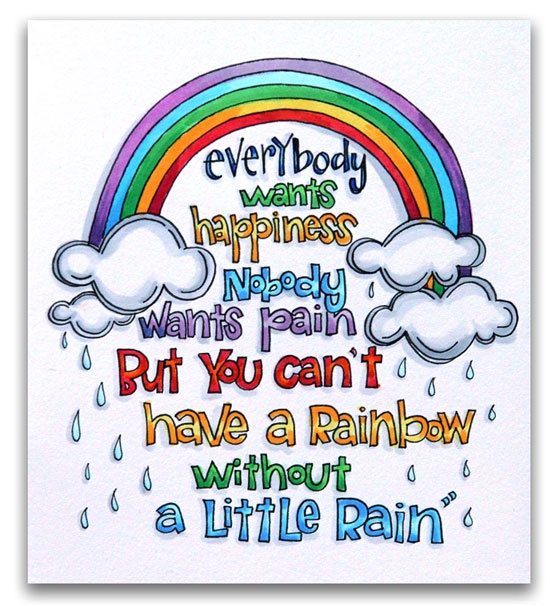 Rainbow and Rain