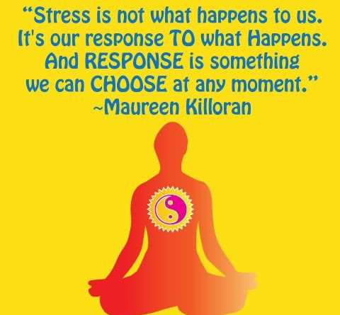 Stress Is Not What Happens to Us