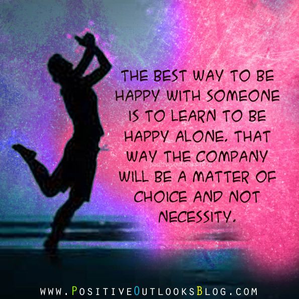 The Best Way to Be Happy with Someone