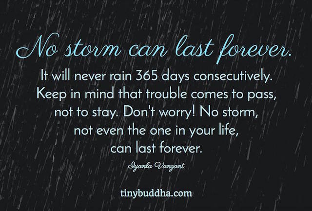 No Storm Can Last Forever
