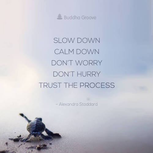 Slow Down Calm Down