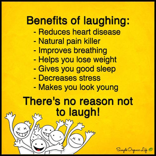 Benefits of laughing