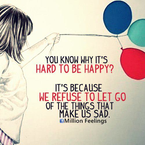 Hard to be happy