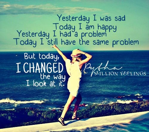 Change the way you look at your problems