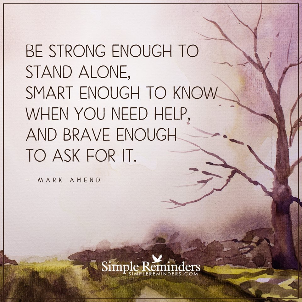 Be strong enough