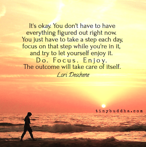 The outcome will take care of itself