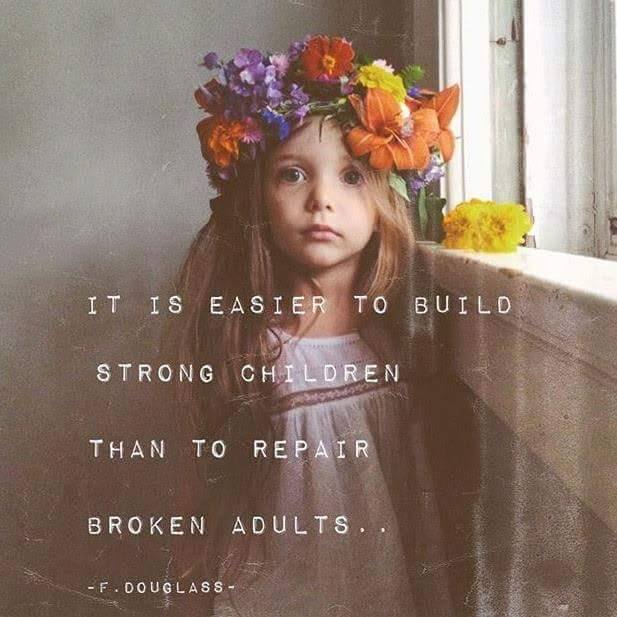 It's easier to build strong children