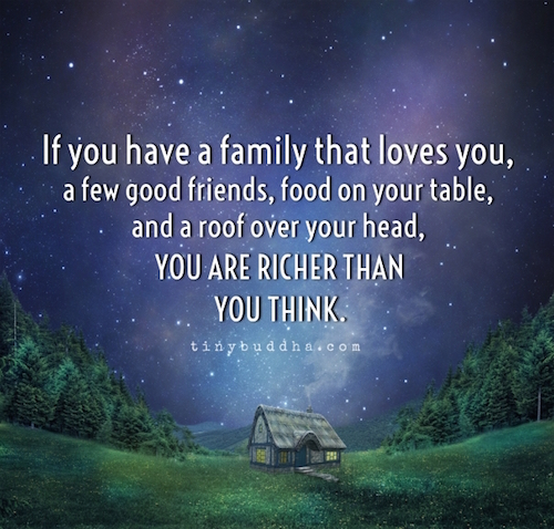 You are richer than you think