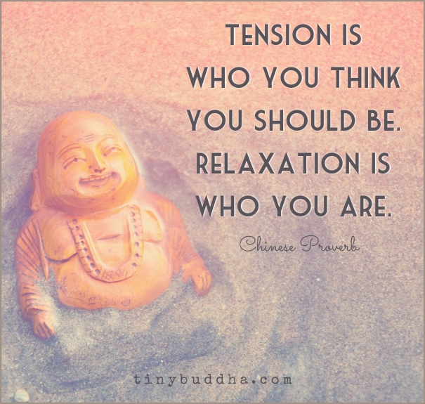 Tension is who you think you should be