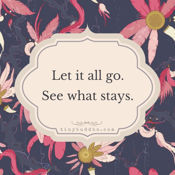Let it all go