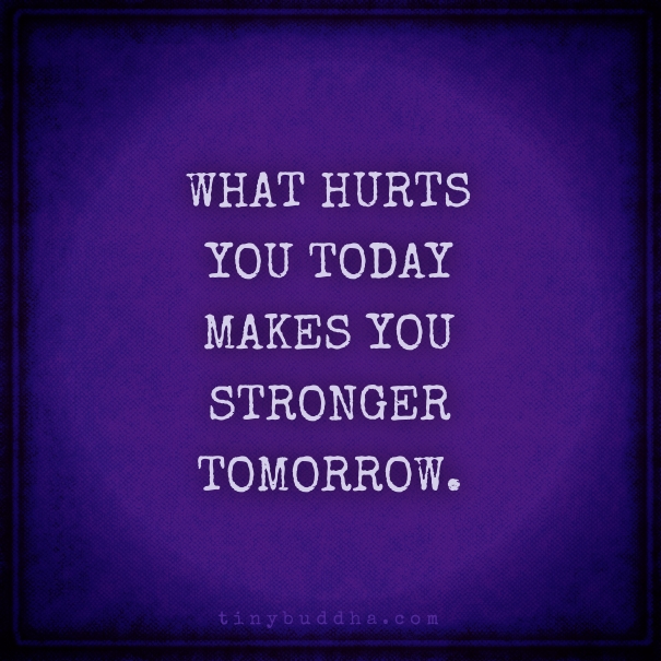 What hurts you today
