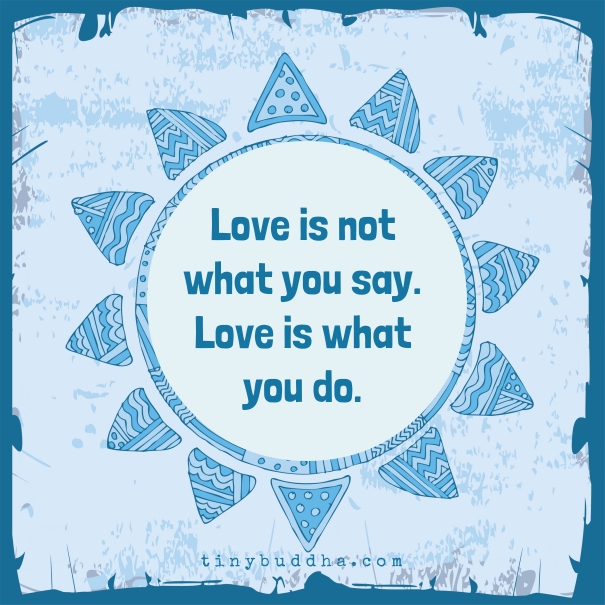 Love is what you do