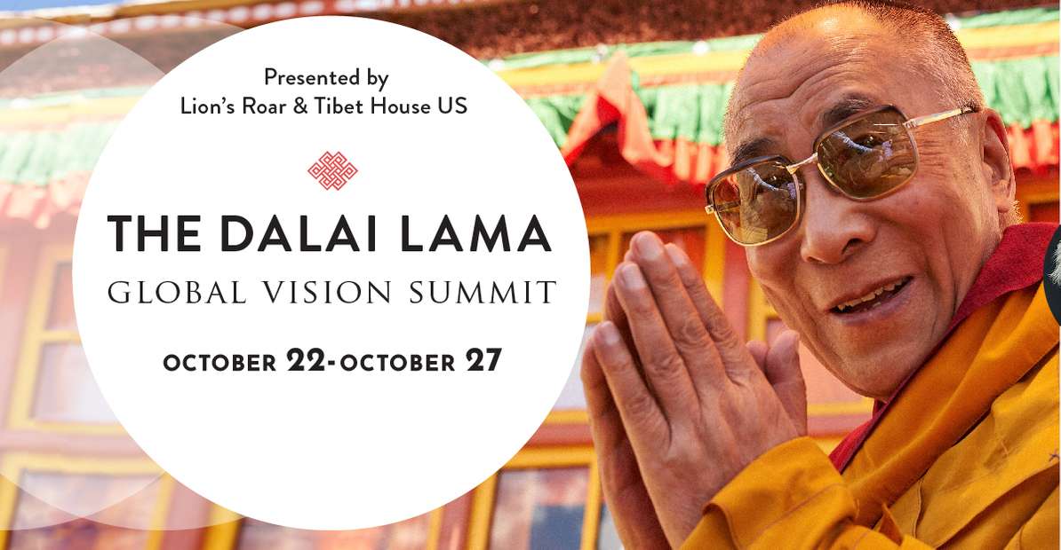 O Dalai Lama Global Vision Summit - um evento online gratuito 2