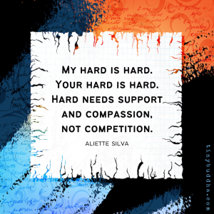 Hard Needs Support and Compassion, Not Competition