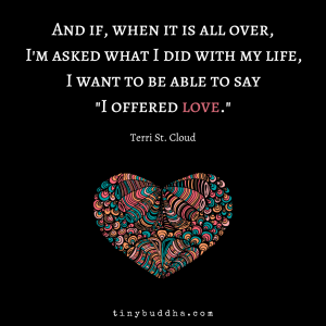 I Offered Love