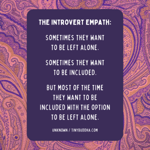 The Introvert Empath