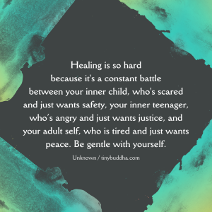 Healing Is So Hard Because...