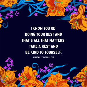 You’re Doing Your Best